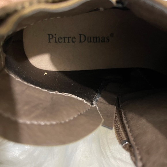 COPY - Pierre Dumas Brown booties size 7 - Picture 3 of 5